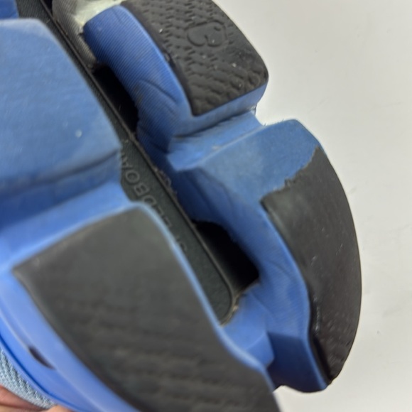 On Cloud On Running Shoes Cloudflyer Men's Metal Lapis Blue Slate Black 9.5 - Picture 7 of 10